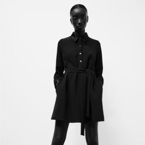 Zara Belted Shirt Dress